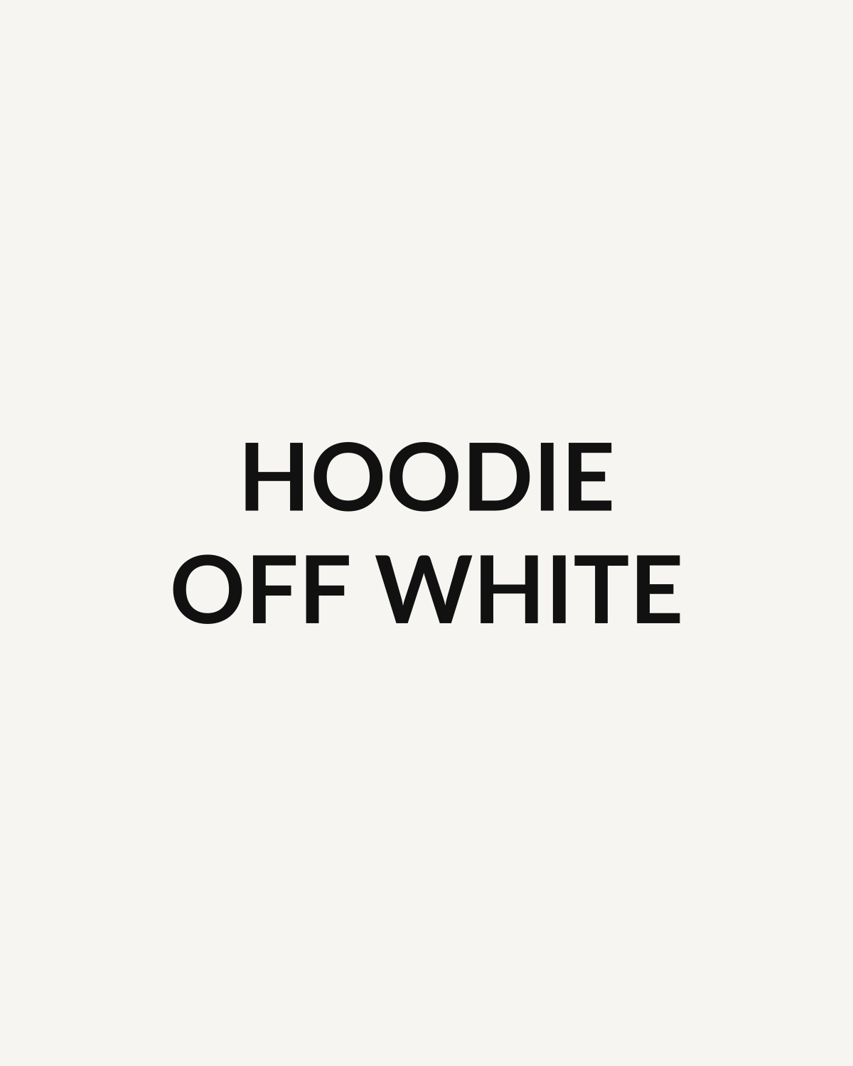 MNTN Hoodie in Off White — placeholder