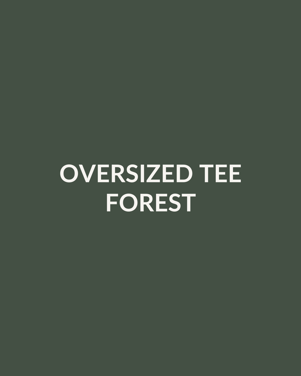 MNTN Oversized Tee in Forest — placeholder
