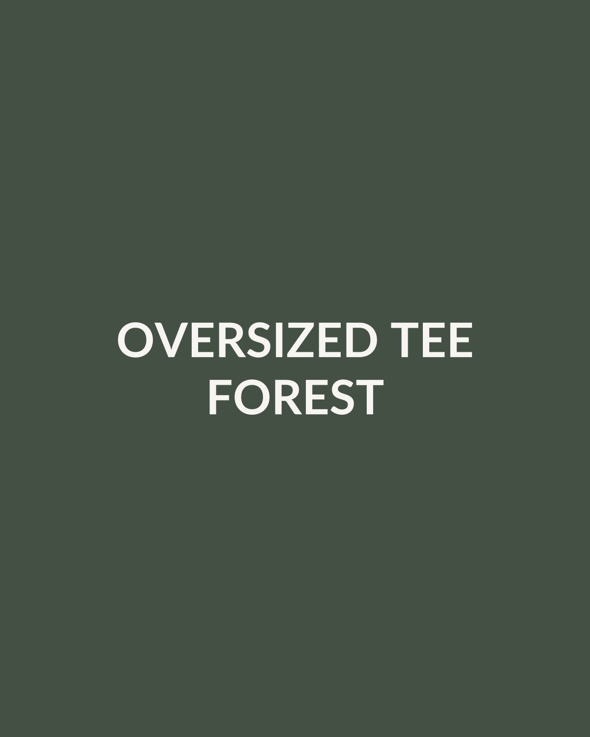 MNTN Oversized Tee in Forest — placeholder