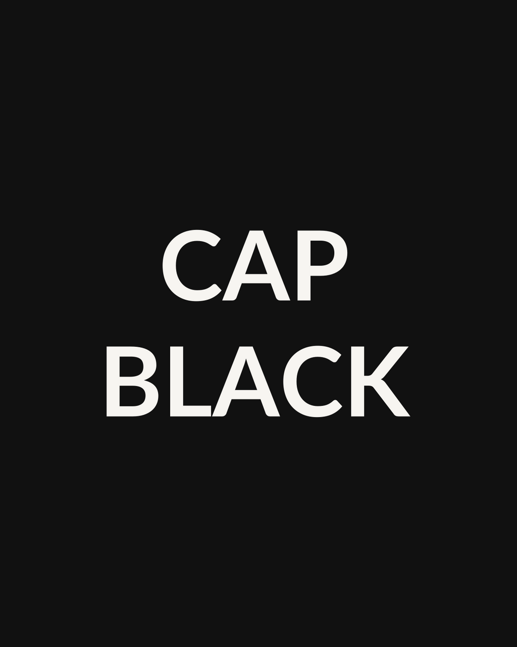 MNTN Cap in Black — placeholder